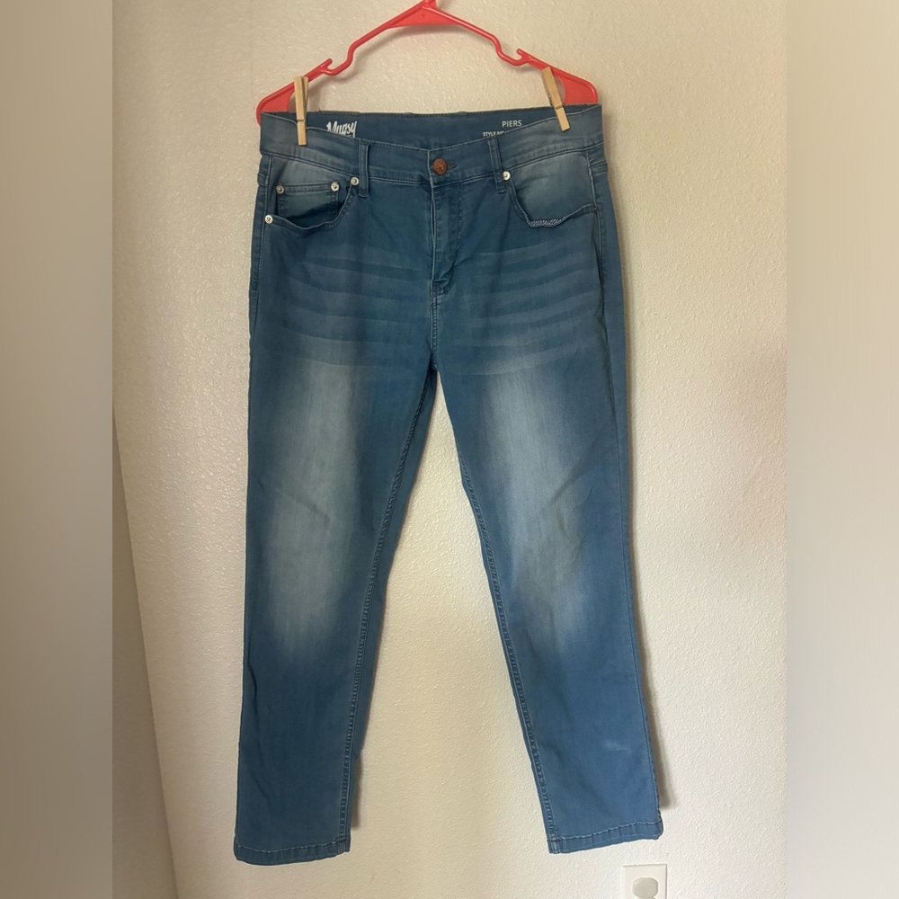 Mugsy classic fit Jeans, 34x30- Piers (medium blue wash)